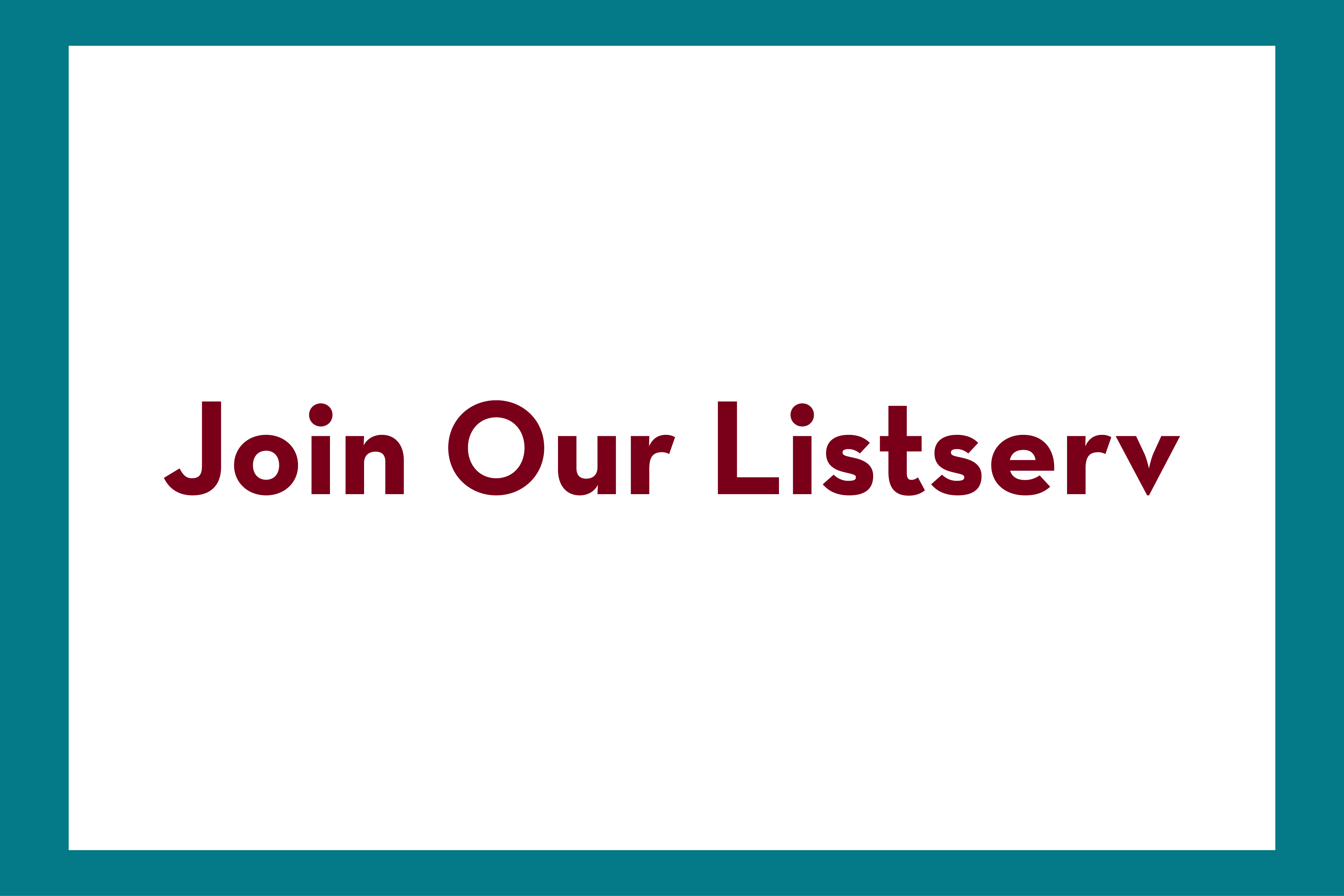 Join Our Listserv